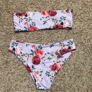 SHEIN strapless bikini! Size small.